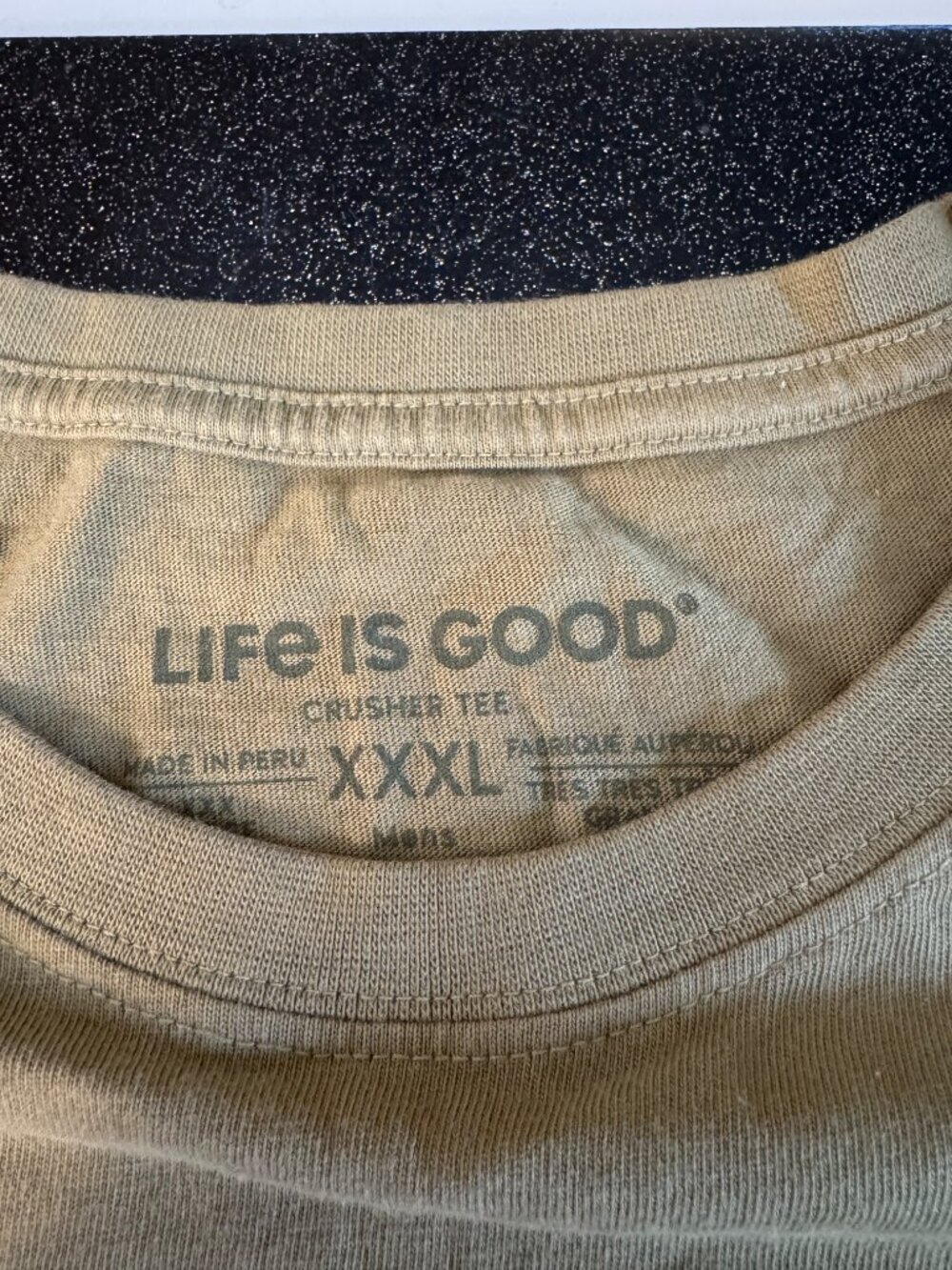 Life is Good Men’s Peace Out Tree Rings Crusher Long-Sleeve Tee - Picture 4 of 4